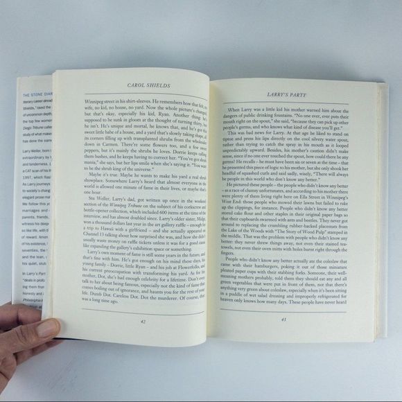 2/$30 - Larry's Party by Carol Shields - Picture 8 of 15